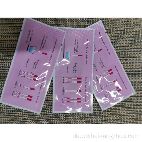 IVD Schwangerschaft Rapid Test Kit für Frauengesundheit